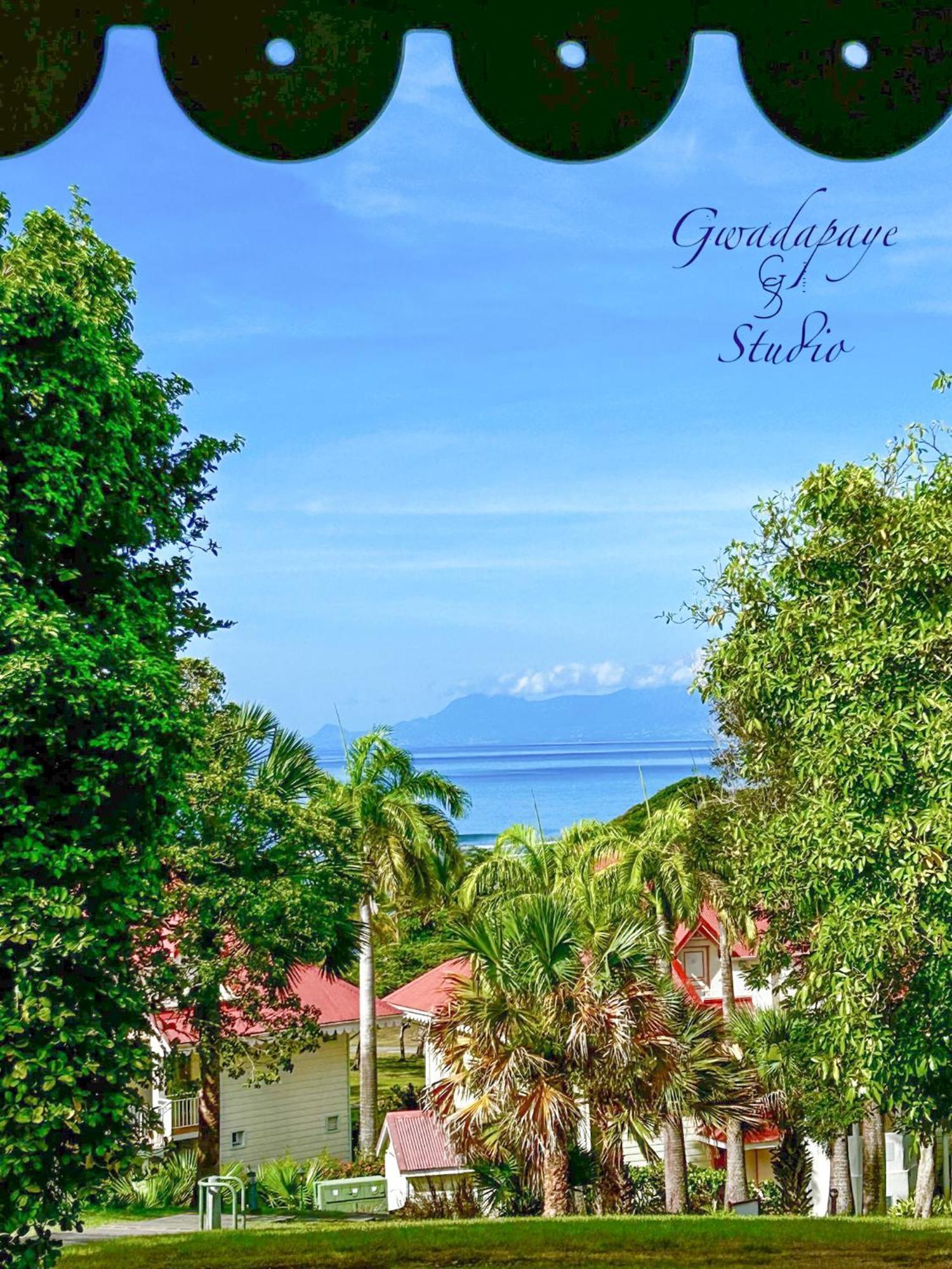 Vue Exclusive Mer Et Volcan, Village Vacances Avec Plage Et Piscine, Les Gwadastudios Sainte-Anne (Grande-Terre) Exterior foto